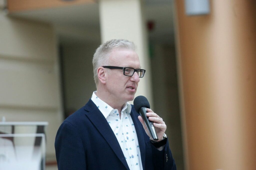 Mariusz Szczygieł w Legnicy